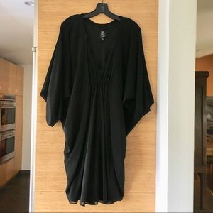 Suzi Chin Black chiffon tunic